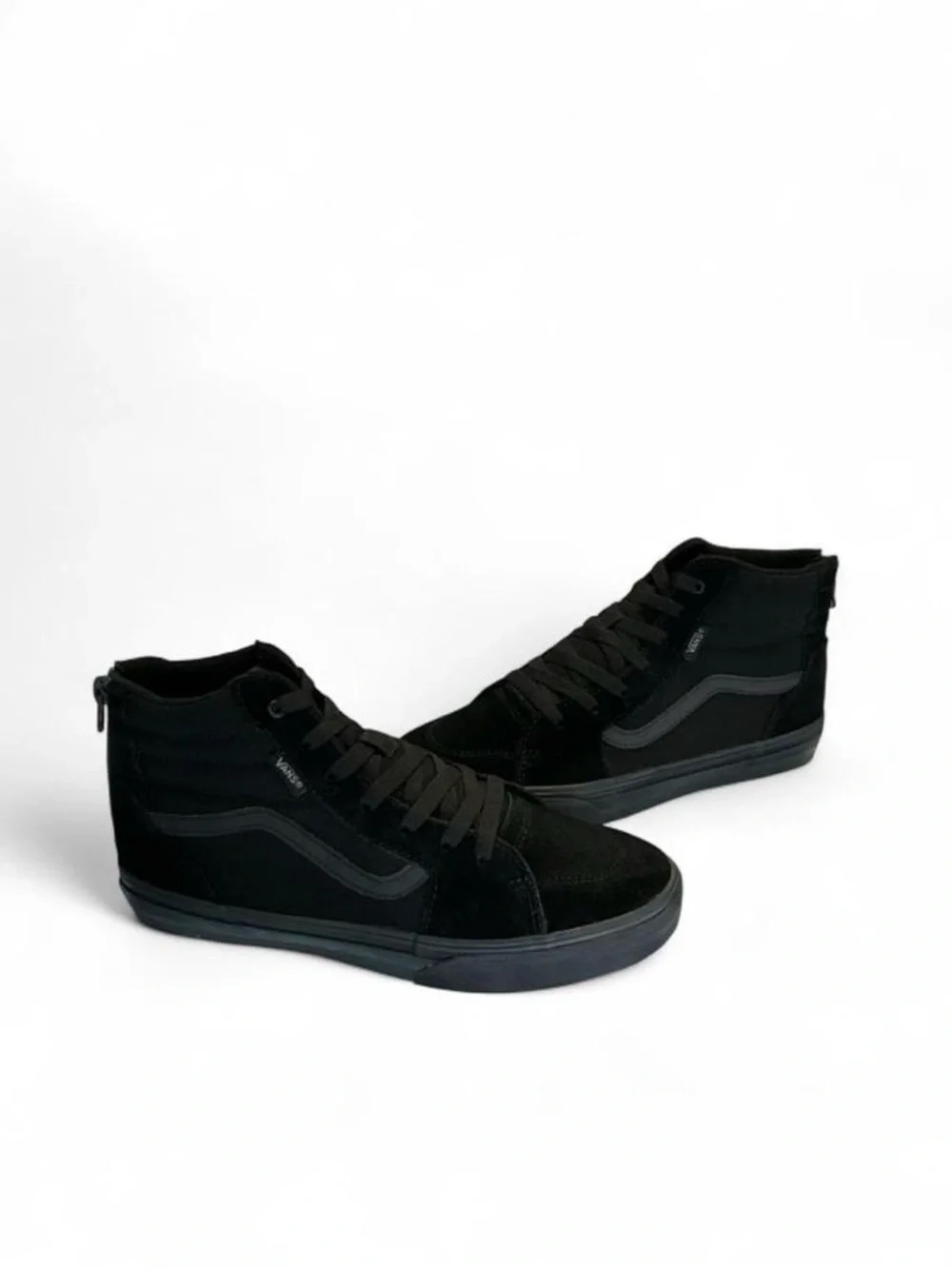 Vans Ward Hi Black Youth Sneakers
